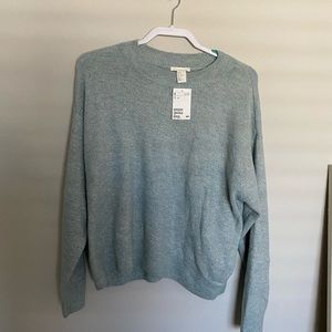 Women’s medium Blue H and M Sweater